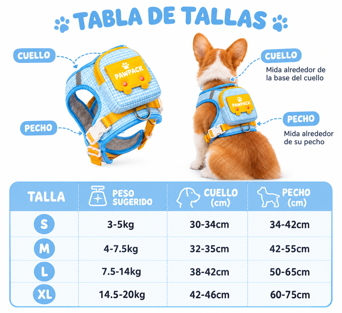 Mochila Pawpack™ para perros